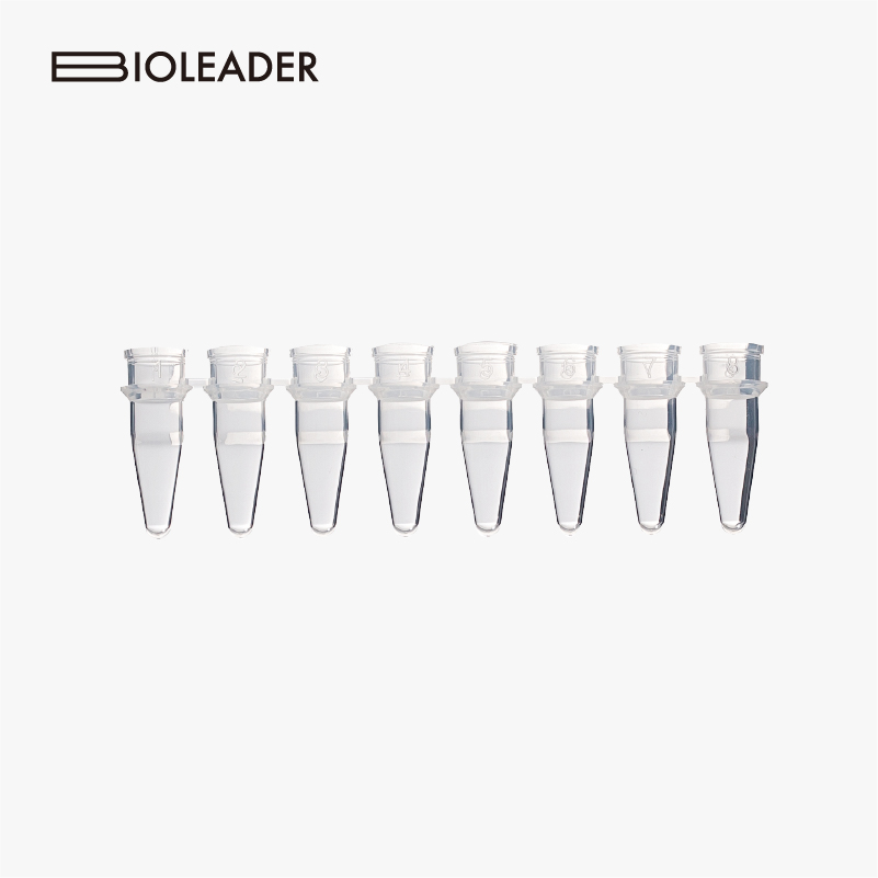 8-Strip PCR Tubes & Caps